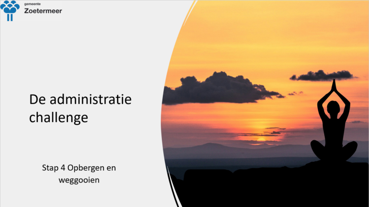 Video administratie challenge stap 4